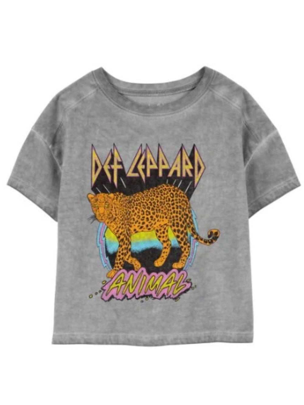 Girls Size 2T Def Leppard Graphic Tee, Short Sleeve T-Shirt - Picture 2 of 7